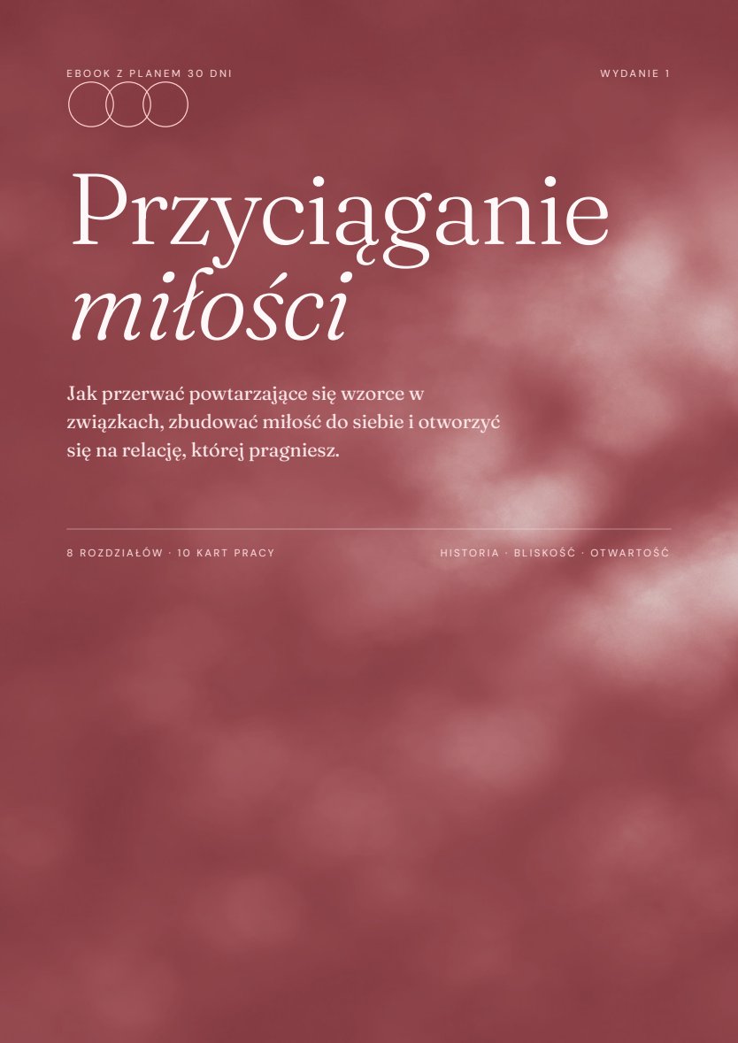 Okładka ebooka Przyciąganie miłości