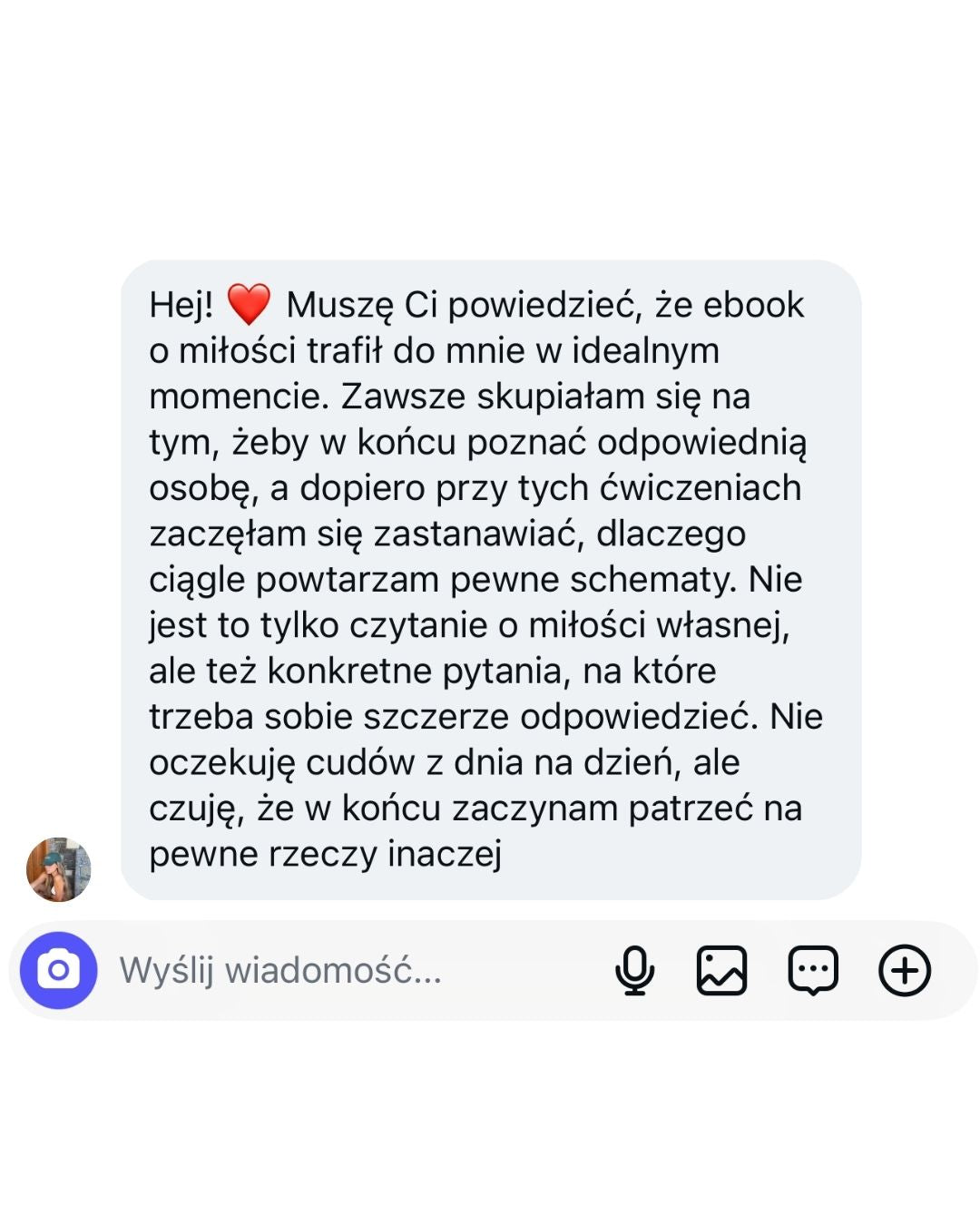 Opinia klientki o ebooku