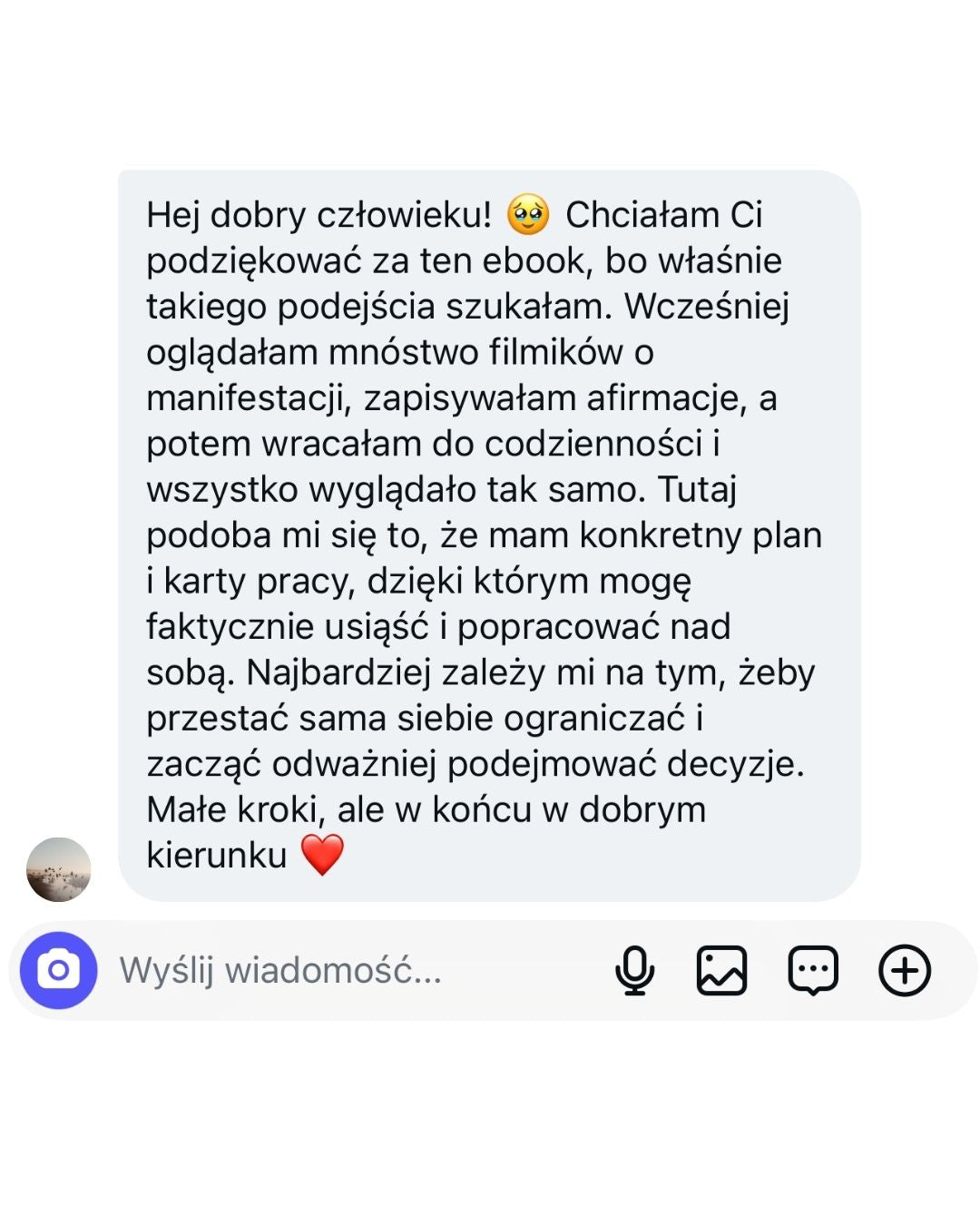 Opinia klientki o ebooku